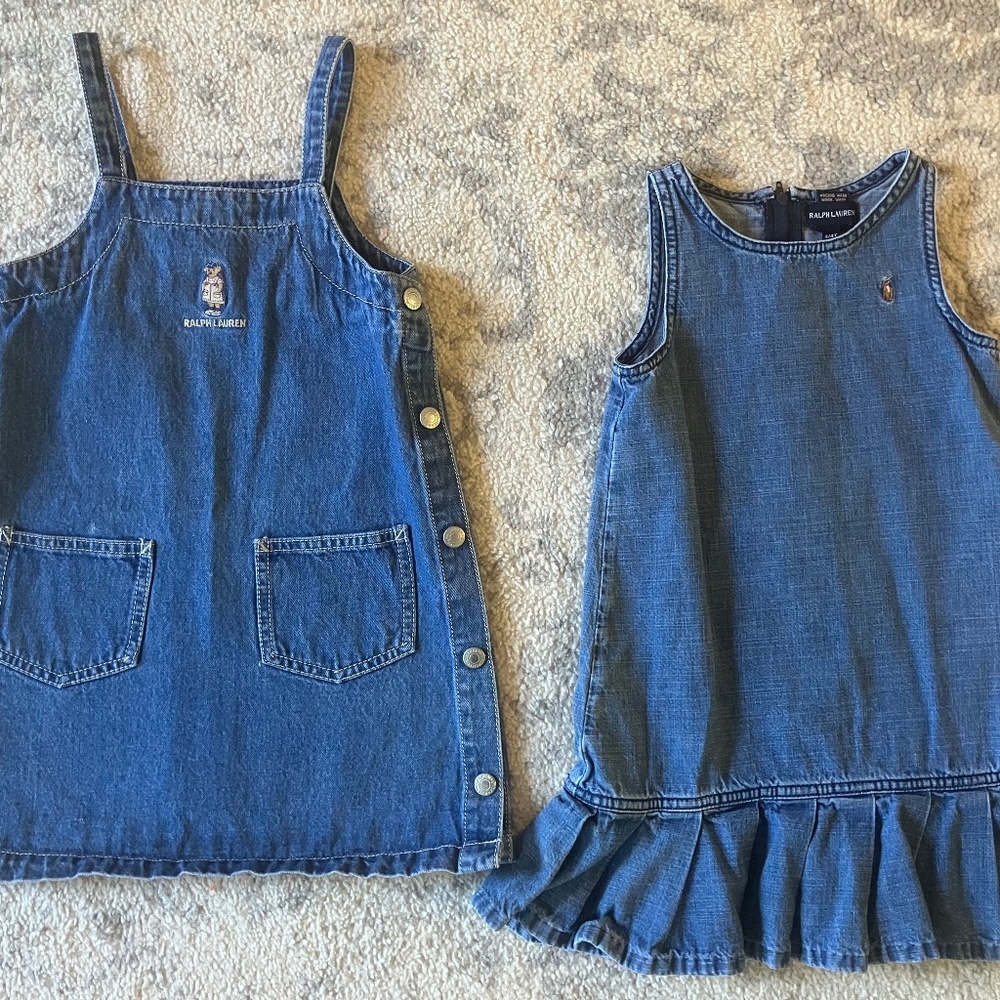 Set of 2 Ralph Lauren girl Jumpers-Size 4